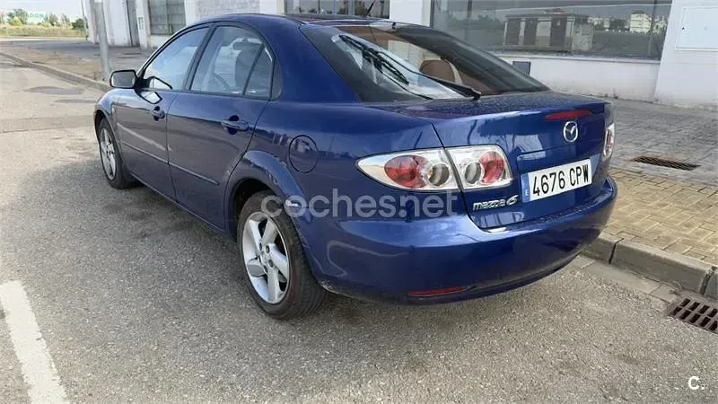 Usado Mazda 6 Active 141 CV (103 kW) 2003 Azul Berlina