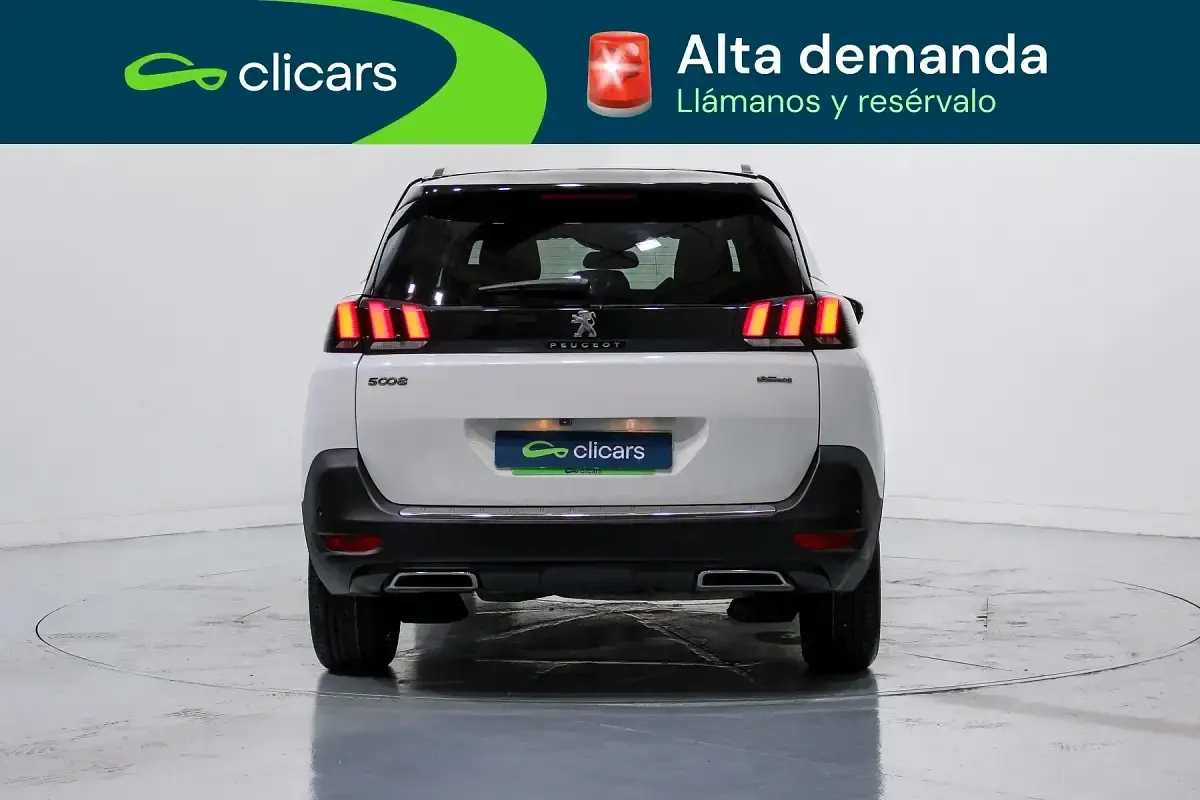 Usado Peugeot 5008 GT-line 180 CV (132 kW) 2019 Blanco SUV