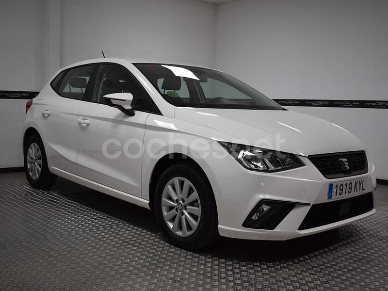 Usado Seat Ibiza Style Plus 80 CV (58 kW) 2019 Blanco Berlina