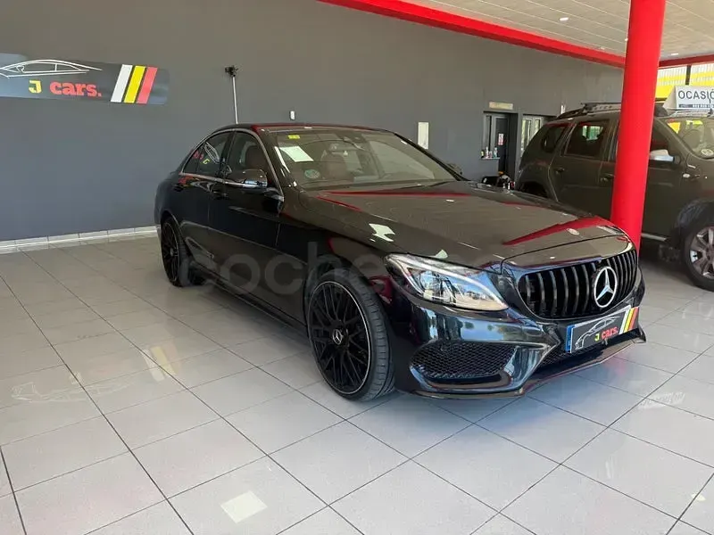 Usado Mercedes C220 170 CV (125 kW) 2017 Negro Berlina