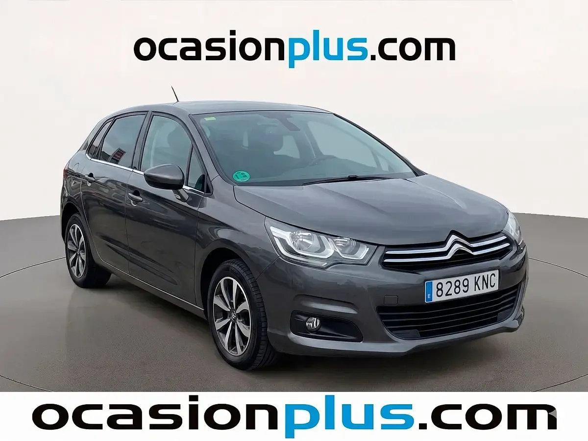 Usado Citroën C4 PureTech 110 CV (80 kW) 2018 Gris Utilitario