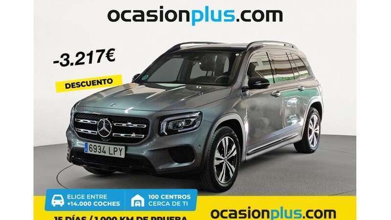Gris Usado 2021 Mercedes GLB200 SUV | 32.173 € (Super precio) - Imagen 1/4