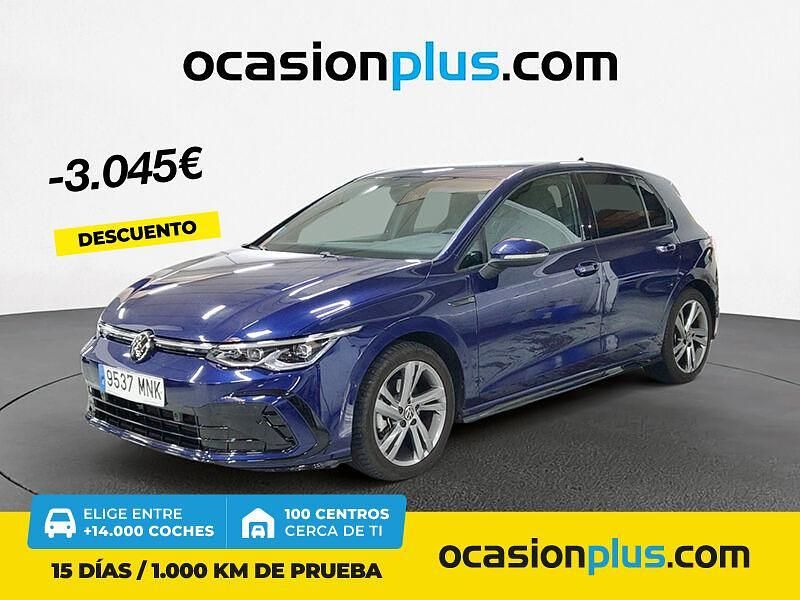 Azul Usado 2024 VW Golf VIII R-line Berlina | 33.500 € (Caro) - Imagen 1/4