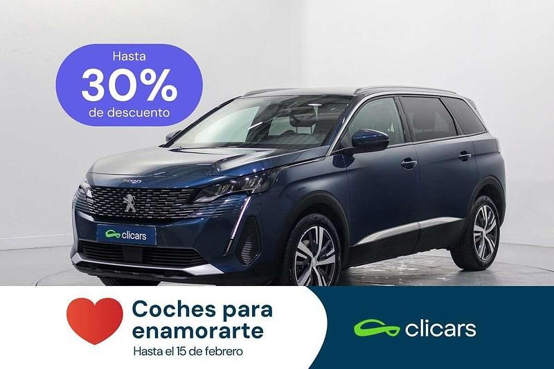 Usado Peugeot 5008 Allure 131 CV (96 kW) 2021 Azul SUV