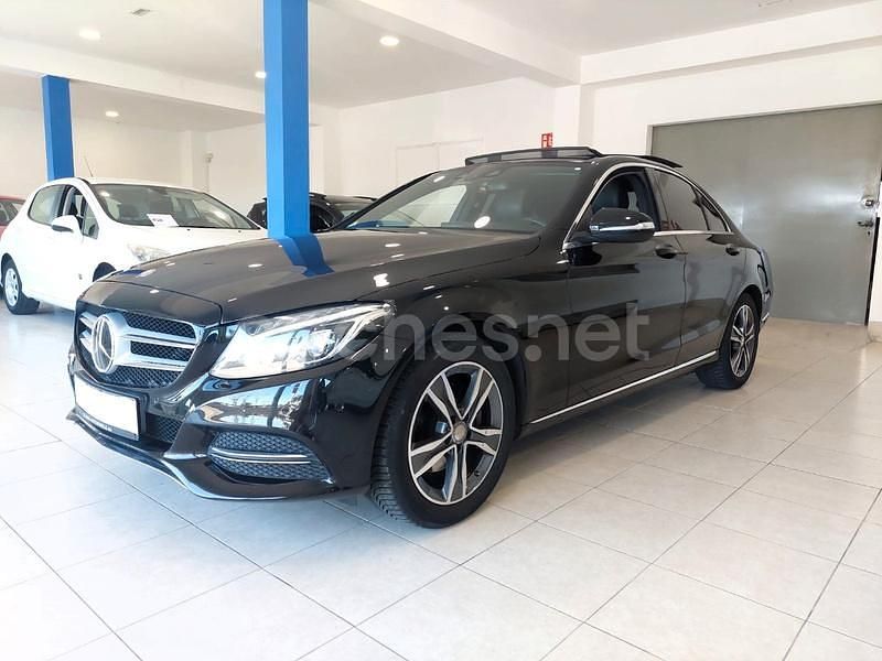 Usado Mercedes C220 AMG 170 CV (125 kW) 2014 Negro Berlina