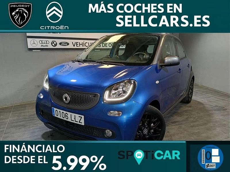 Usado Smart ForFour Electric Drive 60 kW (82 CV) 2020 Azul Utilitario