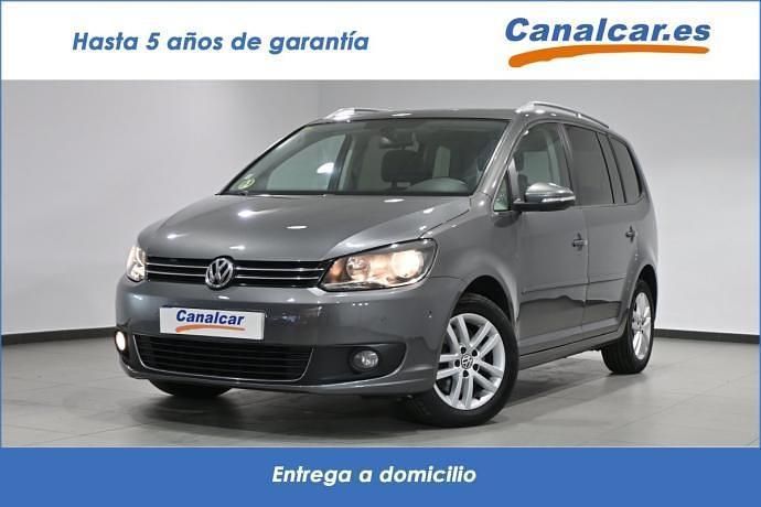 Gris Usado 2014 VW Touran Advance Monovolumen | 12.503 € (Precio justo) - Imagen 1/4
