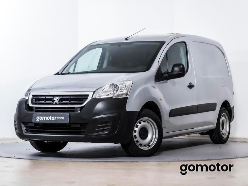 Usado Peugeot Partner 75 CV (55 kW) 2018 Gris aluminio Monovolumen