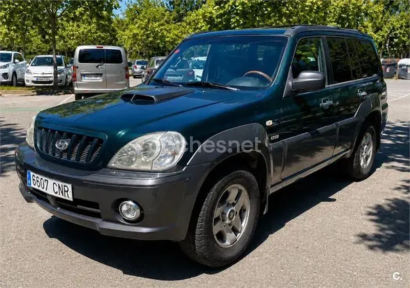 Usado Hyundai Terracan 150 CV (110 kW) 2003 Verde SUV