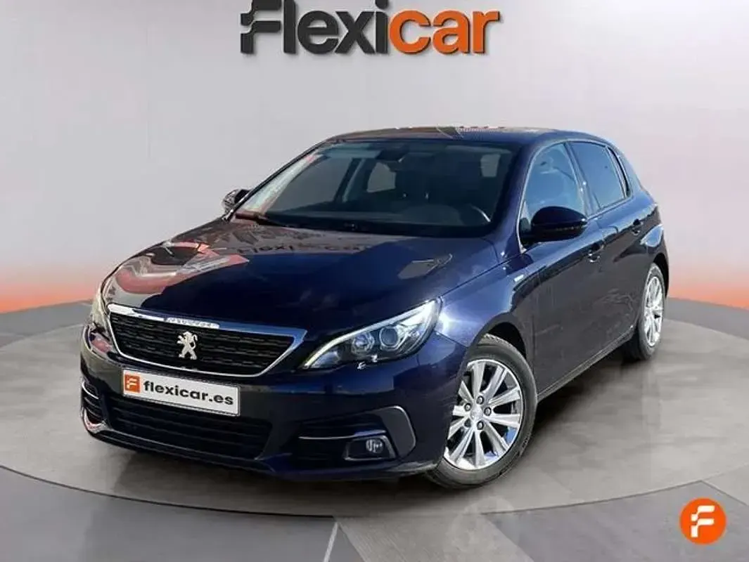 Usado Peugeot 308 Style 131 CV (96 kW) 2020 Azul Berlina