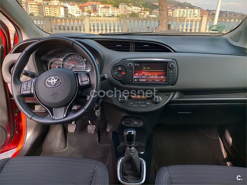 Brugt Toyota Yaris 99 HK (72 kW) 2016 Rød Sedan