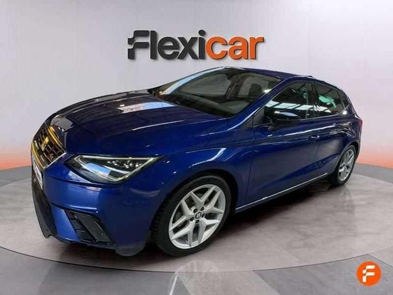 Usado Seat Ibiza FR 115 CV (84 kW) 2019 Azul Utilitario