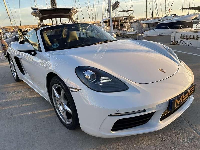 Blanco Usado 2021 Porsche Boxster Descapotable | 56.000 € - Imagen 1/4