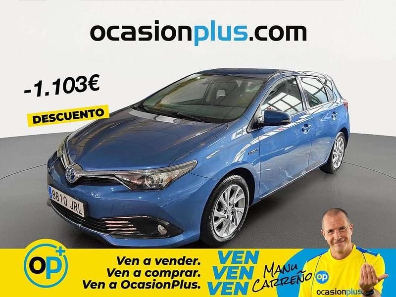 Usado Toyota Auris Hybrid Active 136 CV (100 kW) 2016 Azul Utilitario