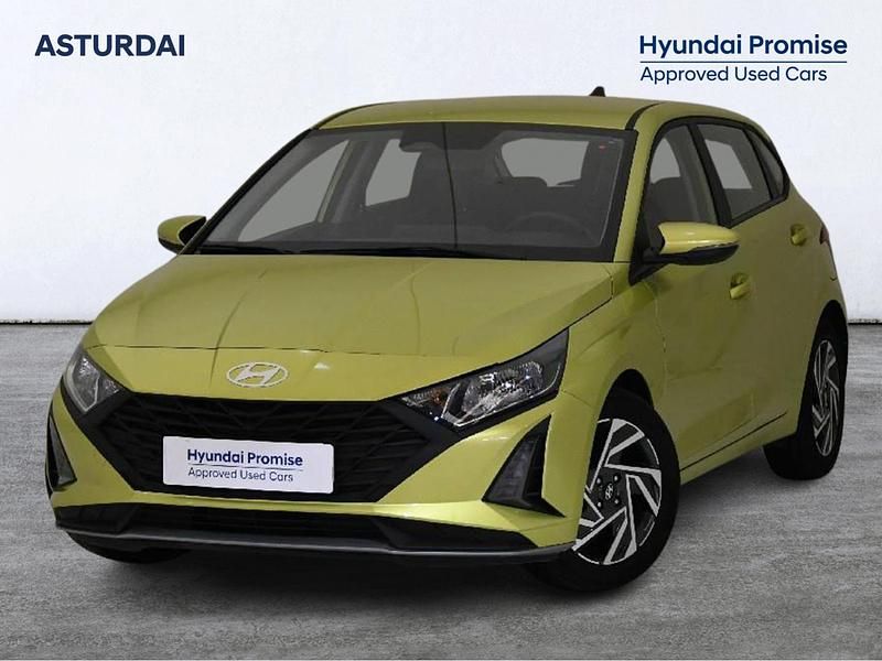 Verde Usado 2024 Hyundai i20 Berlina | 17.390 € (Precio justo) - Imagen 1/4