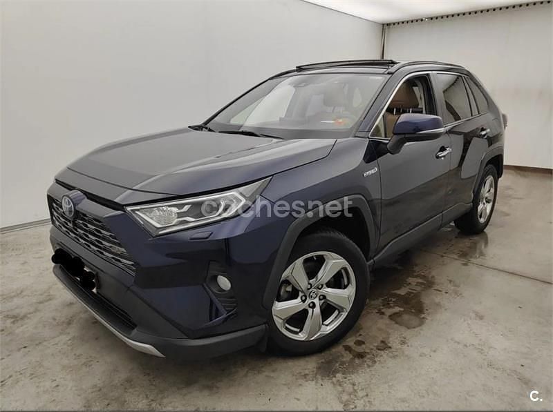 Usado Toyota RAV4 Hybrid Luxury 218 CV (160 kW) 2021 Negro SUV