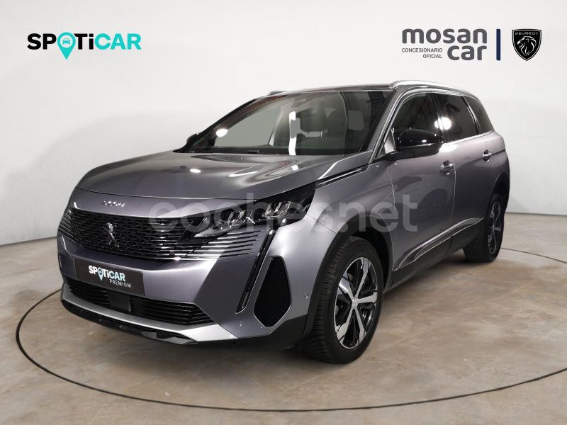 Gris / plata Usado 2024 Peugeot 5008 Allure Monovolumen | 24.900 € (Buen precio) - Imagen 1/3