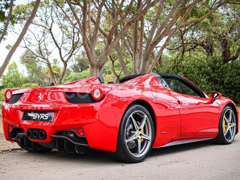 Usado Ferrari 458 578 CV (425 kW) 2012 Rojo Descapotable