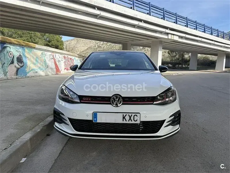 Usado VW Golf VII GTI 245 CV (180 kW) 2019 Blanco Berlina