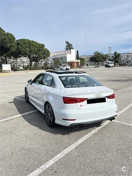 Usado Audi S3 S-Line 300 CV (220 kW) 2014 Blanco Berlina