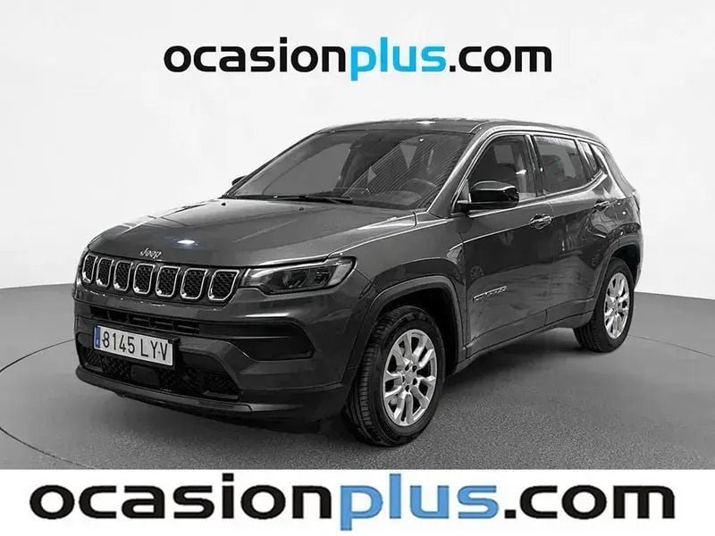 Gris Usado 2022 Jeep Compass Longitude SUV | 18.173 € (Buen precio) - Imagen 1/4
