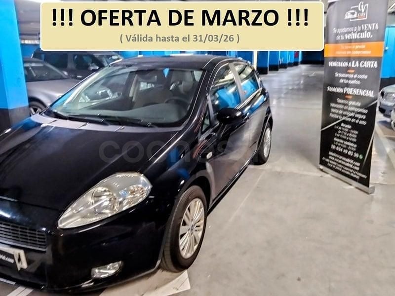 Usado Fiat Grande Punto Dynamic 95 CV (69 kW) 2006 Negro Utilitario