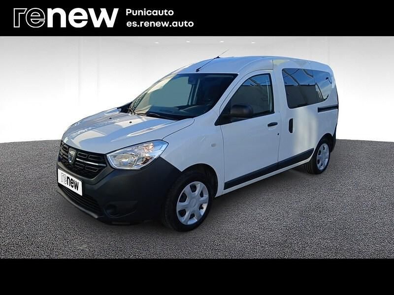 Blanco Usado 2018 Dacia Dokker Essentiel Familiar | 13.000 € (Precio justo) - Imagen 1/4