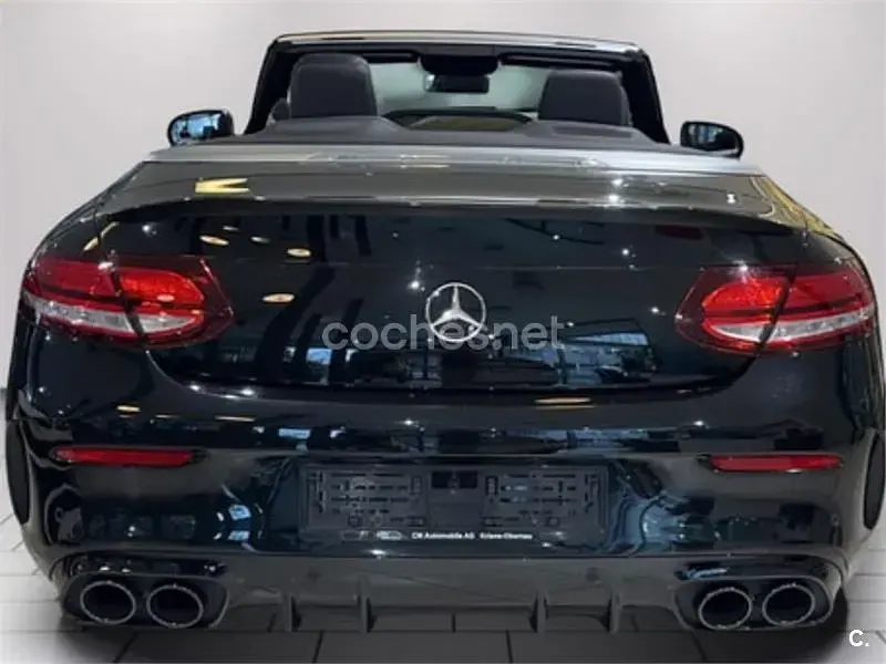 Usado Mercedes C43 AMG 390 CV (286 kW) 2019 Negro Descapotable