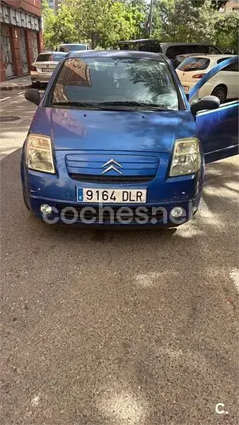 Usado Citroën C2 70 CV (51 kW) 2005 Azul Utilitario