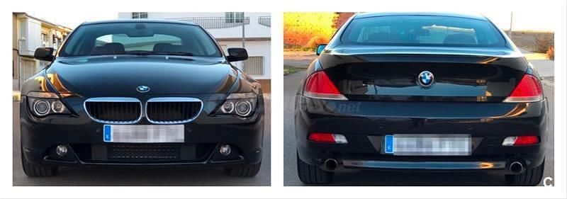 Usado BMW 630 258 CV (189 kW) 2007 Negro Coupe