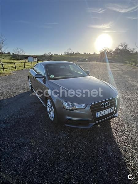 Beige Usado 2015 Audi A5 S-Line Coupe | 19.500 € (Precio justo) - Imagen 1/4