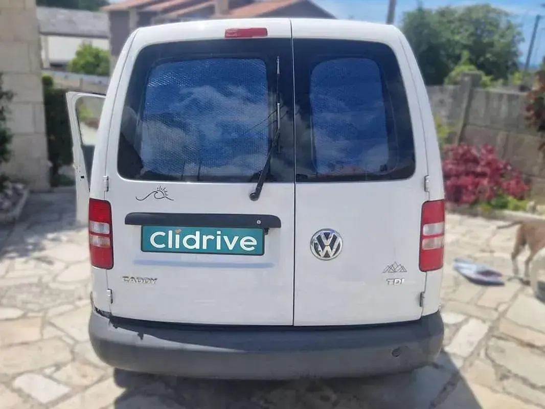 Usado VW Caddy Pro 75 CV (55 kW) 2014 Blanco Monovolumen