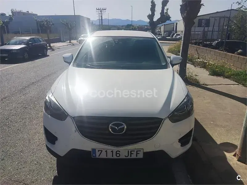 Usado Mazda CX-5 Style 150 CV (110 kW) 2015 Blanco SUV