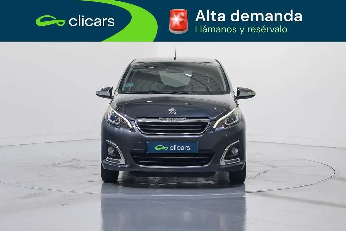 Usado Peugeot 108 Active 72 CV (52 kW) 2021 Azul Utilitario