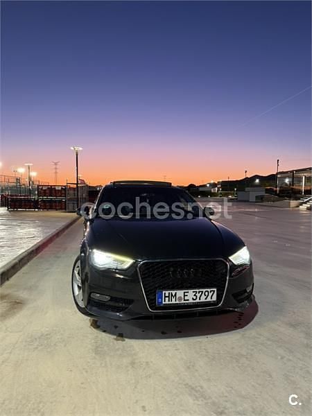 Negro Usado 2013 Audi A3 Ambition Berlina | 13.000 € (Caro) - Imagen 1/4