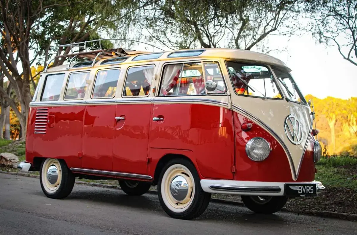 Usado VW T1 30 CV (22 kW) 1959 Rojo Van