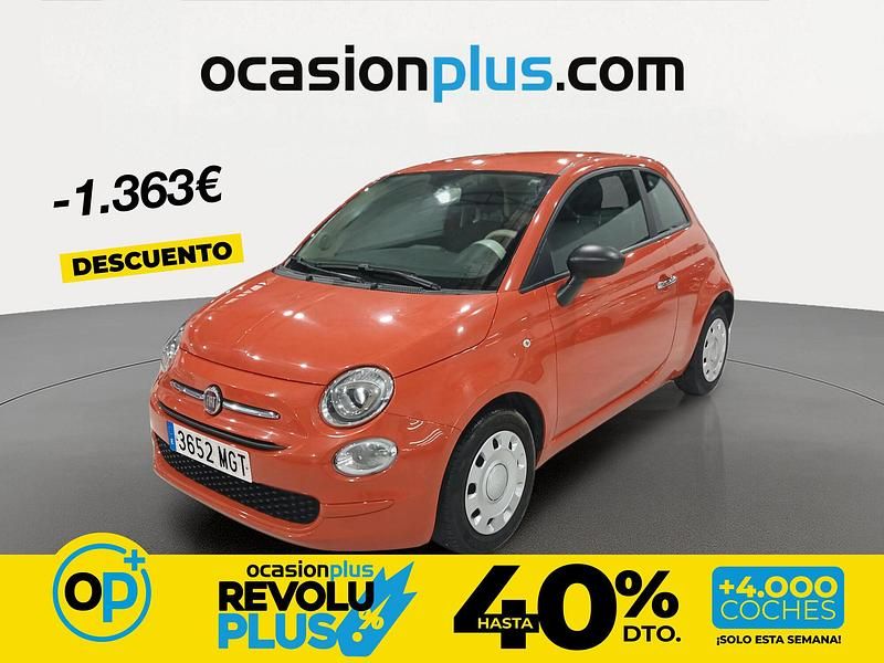 Usado Fiat 500 70 CV (51 kW) 2023 Naranja Utilitario