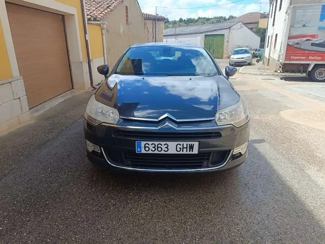 Usado Citroën C5 Exclusive 136 CV (100 kW) 2008 Gris Familiar