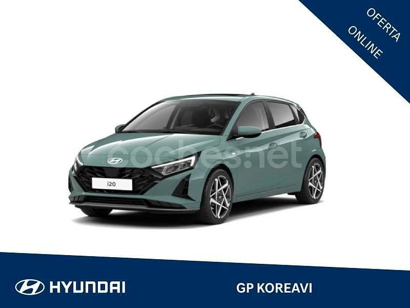 Nuevo Hyundai i20 100 CV (73 kW) 2025 Verde Berlina