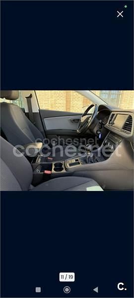 Brugt Seat Leon ST Reference 115 HK (84 kW) 2017 Hvid Stationcar