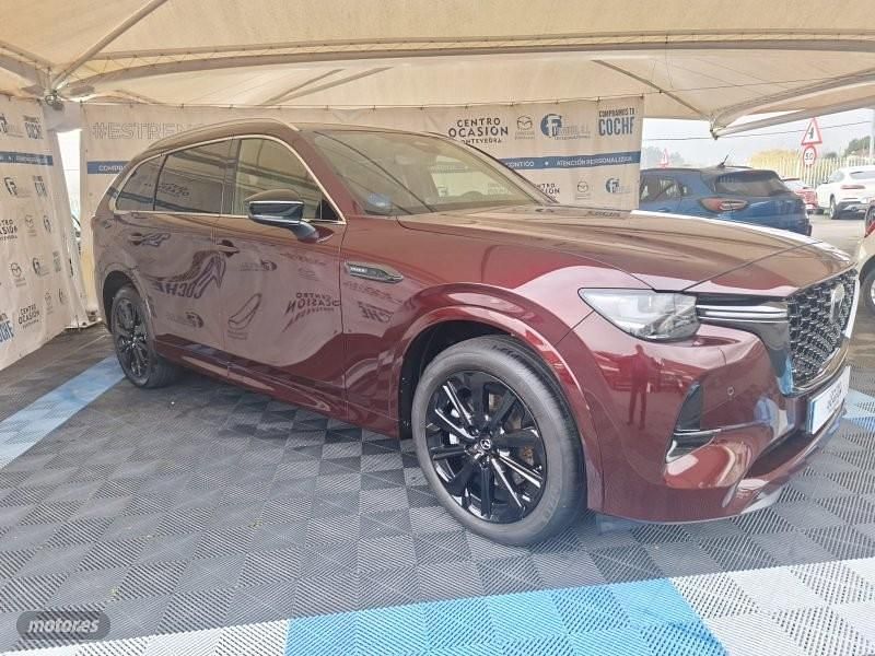 Usado Mazda CX-80 Homura-Line 327 CV (240 kW) 2024 Granate SUV