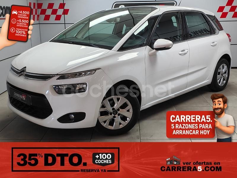 Blanco Usado 2016 Citroën C4 Picasso Exclusive Monovolumen | 7490 € (Buen precio) - Imagen 1/4