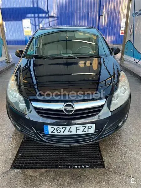Usado Opel Corsa Sport 90 CV (66 kW) 2008 Negro Utilitario