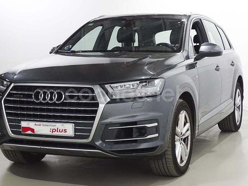 Gris Usado 2019 Audi Q7 Sport SUV | 47.900 € (Precio justo) - Imagen 1/4