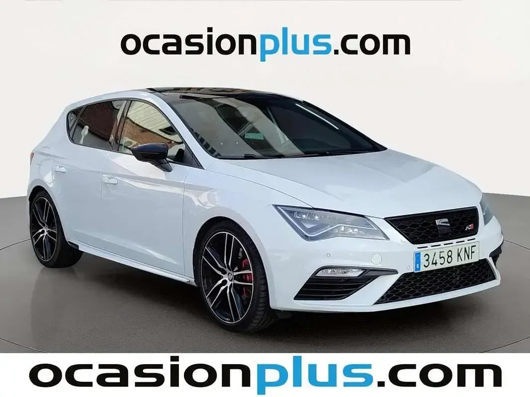 Usado Seat Leon CUPRA 300 CV (220 kW) 2018 Blanco Utilitario