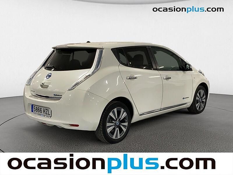 Usado Nissan Leaf Tekna 80 kW (109 CV) 2014 Blanco Utilitario