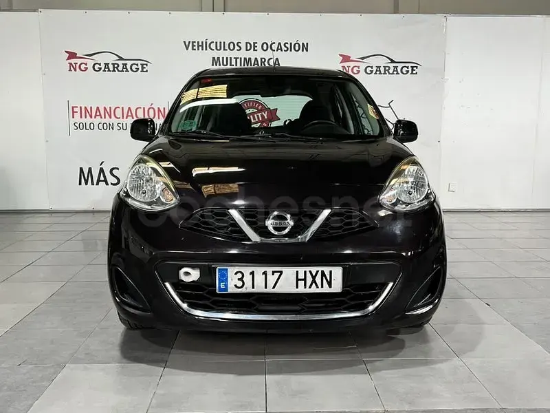 Usado Nissan Micra Tekna 80 CV (58 kW) 2014 Negro Utilitario