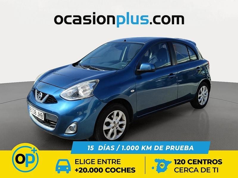 Azul Usado 2015 Nissan Micra Acenta Utilitario | 9990 € (Un poco caro) - Imagen 1/4