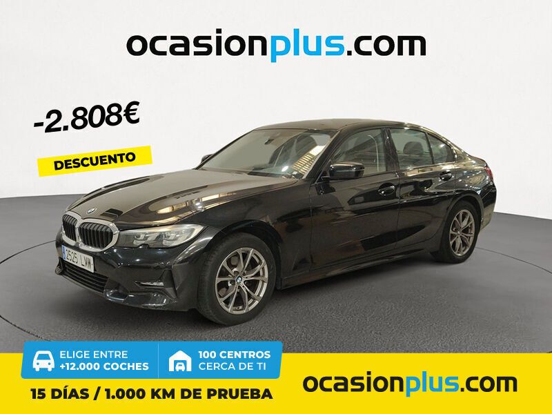 Negro Usado 2021 BMW 320e Berlina | 30.890 € (Buen precio) - Imagen 1/4