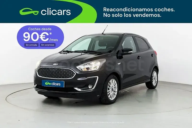 Begagnad Ford Ka Plus Ultimate 85 HK (62 kW) 2019 Svart Halvkombi